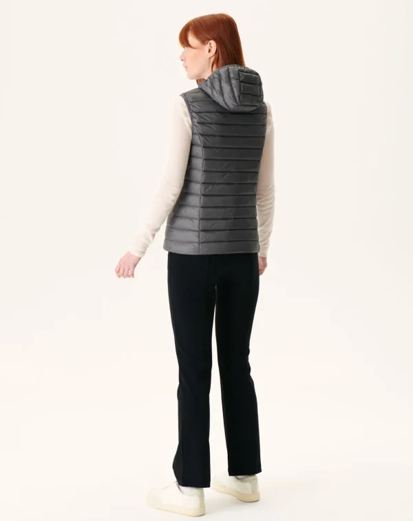 Shop Anthracite Mali Light Sleeveless Down Jacket Women Down Jackets & Jackets