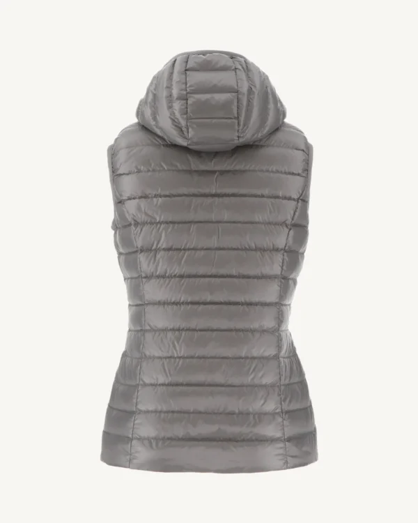 Shop Anthracite Mali Light Sleeveless Down Jacket Women Down Jackets & Jackets