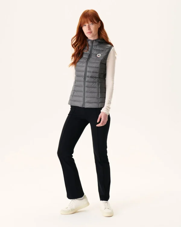 Shop Anthracite Mali Light Sleeveless Down Jacket Women Down Jackets & Jackets