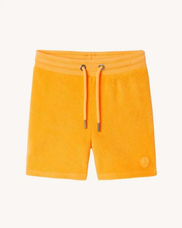 Online Apricot Children'S Cotton Terry Shorts Serra Kids Clothes