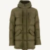 Shop Army Dakhla Great Cold Hooded Down Jacket Men Down Jackets And Jackets