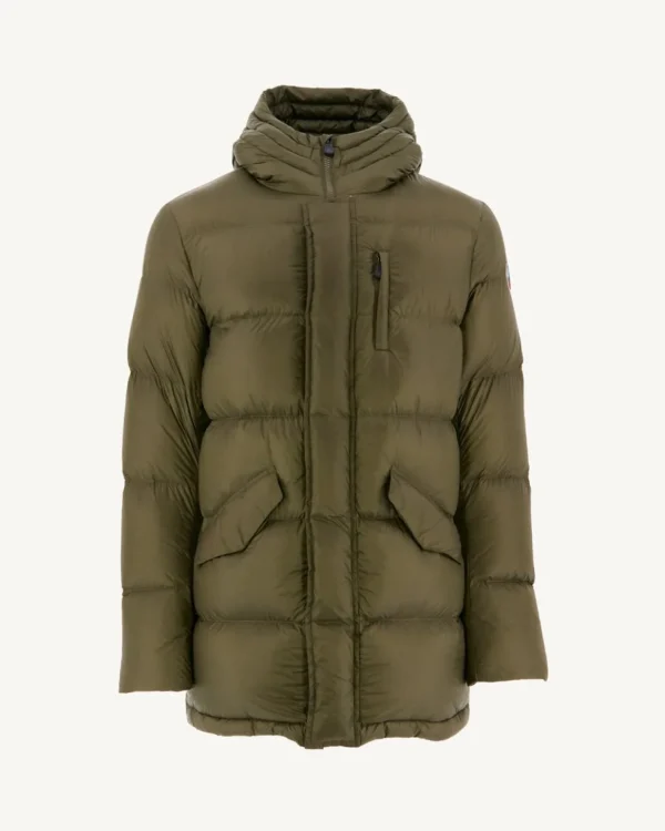 Shop Army Dakhla Great Cold Hooded Down Jacket Men Down Jackets And Jackets