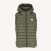 Hot Army Djam Children'S Sleeveless Down Jacket Kids Down Jackets