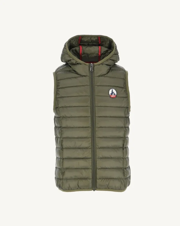 Hot Army Djam Children'S Sleeveless Down Jacket Kids Down Jackets