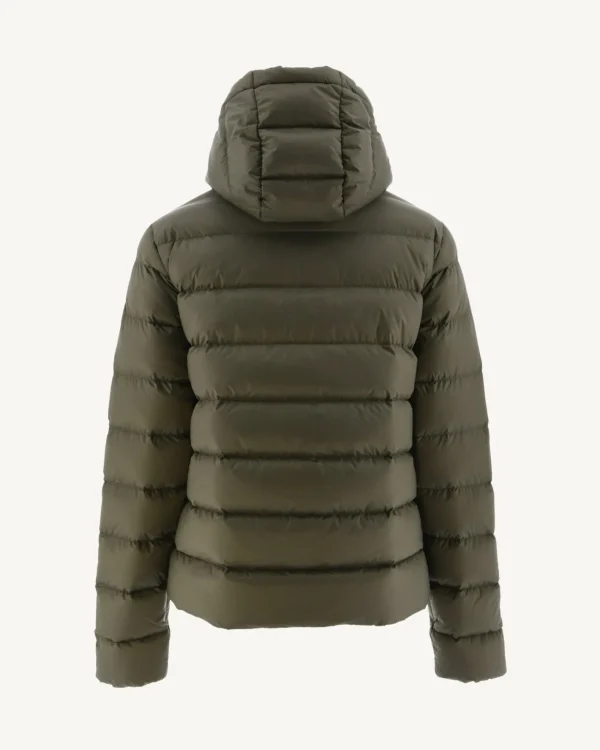 Shop Army Jane Straight Hooded Puffer Jacket Women Down Jackets & Jackets