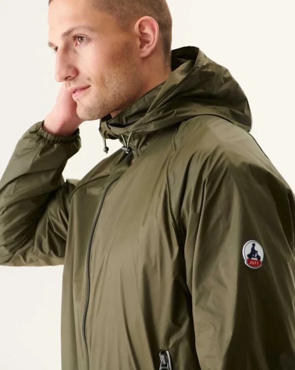 Clearance Army Mistral Hooded Windbreaker Men Down Jackets And Jackets