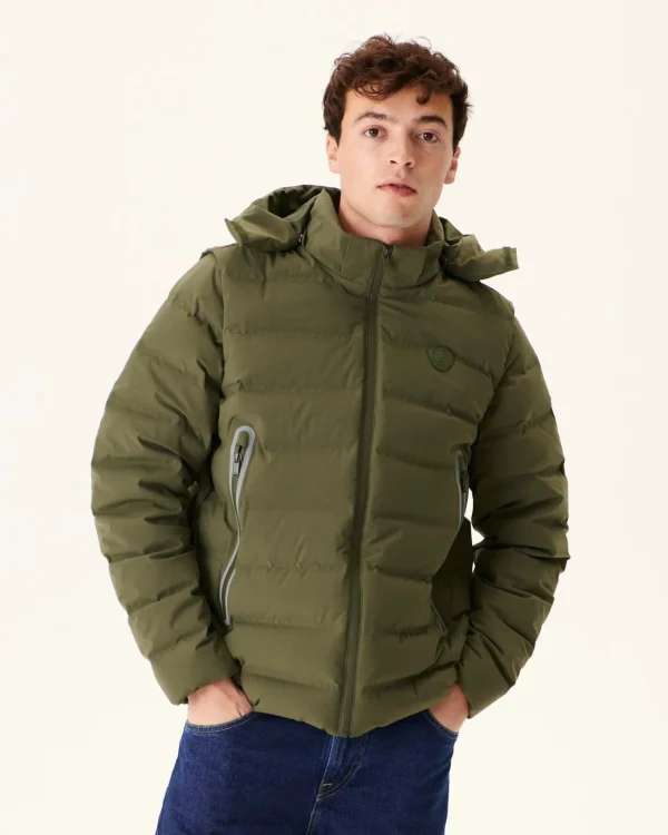 Hot Army Ulaan 4-In-1 Hooded Puffer Jacket Men Down Jackets And Jackets