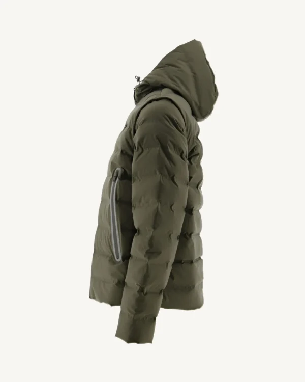 Hot Army Ulaan 4-In-1 Hooded Puffer Jacket Men Down Jackets And Jackets