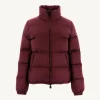 Discount Aubergine Cardiff Great Cold Quilted Down Jacket Women Down Jackets & Jackets