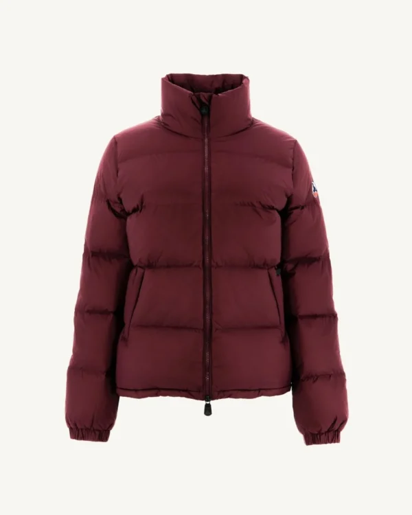 Discount Aubergine Cardiff Great Cold Quilted Down Jacket Women Down Jackets & Jackets