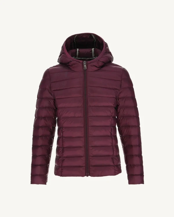 Shop Aubergine Carla Children'S Lightweight Hooded Down Jacket Kids Down Jackets