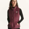 Hot Aubergine Seda Light Sleeveless Down Jacket Women Down Jackets & Jackets