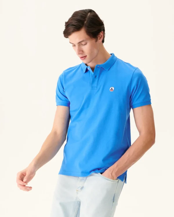 New Azur Marbella Organic Cotton Polo Shirt Men Clothes