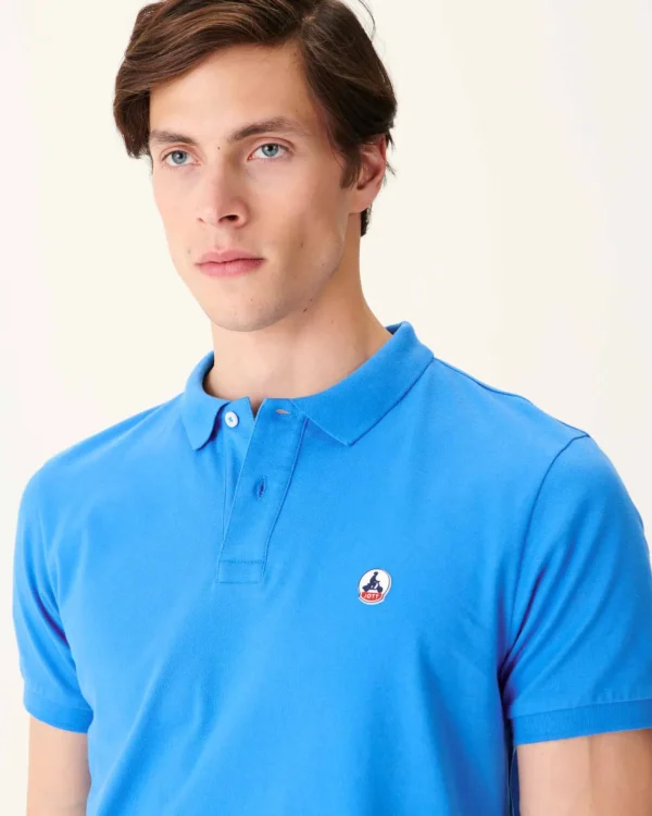 New Azur Marbella Organic Cotton Polo Shirt Men Clothes