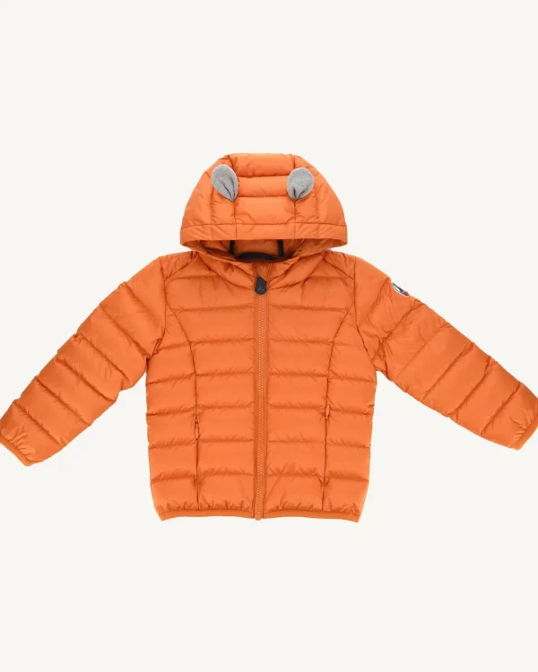 Sale Baby'S Hooded Down Jacket Great Cold Orange Charlie Kids Babe