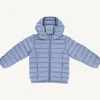 Online Baby'S Hooded Down Jacket Camille Faded Blue Kids Babe