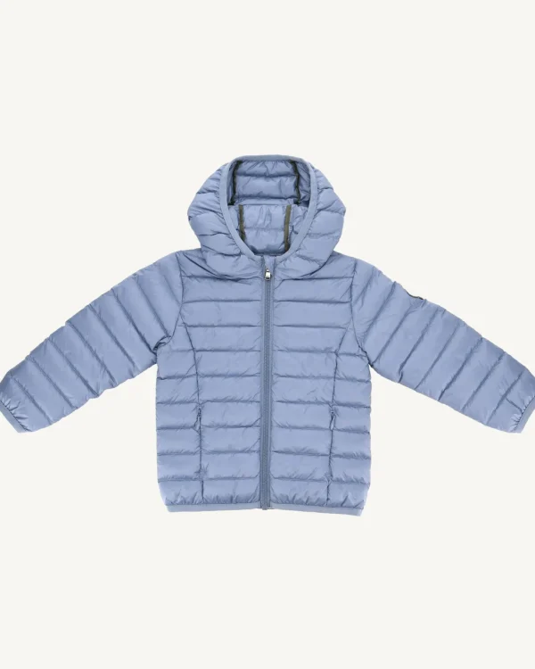 Online Baby'S Hooded Down Jacket Camille Faded Blue Kids Babe