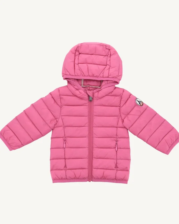 Fashion Baby'S Hooded Down Jacket Intense Pink Camille Kids Babe