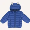 Outlet Baby'S Hooded Down Jacket Dark Denim Mael Kids Babe