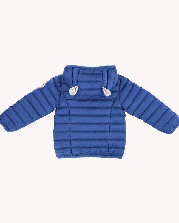 Outlet Baby'S Hooded Down Jacket Dark Denim Mael Kids Babe