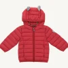 New Baby'S Hooded Padded Jacket Rouge Mael Kids Babe