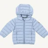 Flash Sale Baby'S Hooded Puffer Jacket Light Blue Camille Kids Babe