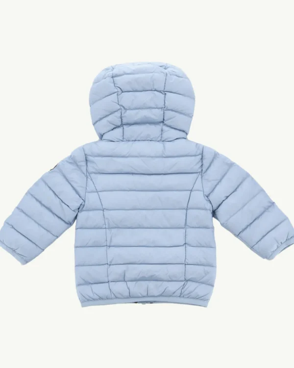 Flash Sale Baby'S Hooded Puffer Jacket Light Blue Camille Kids Babe