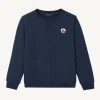 Shop Barcelos Kids Navy Organic Cotton Sweatshirt Kids Clothes