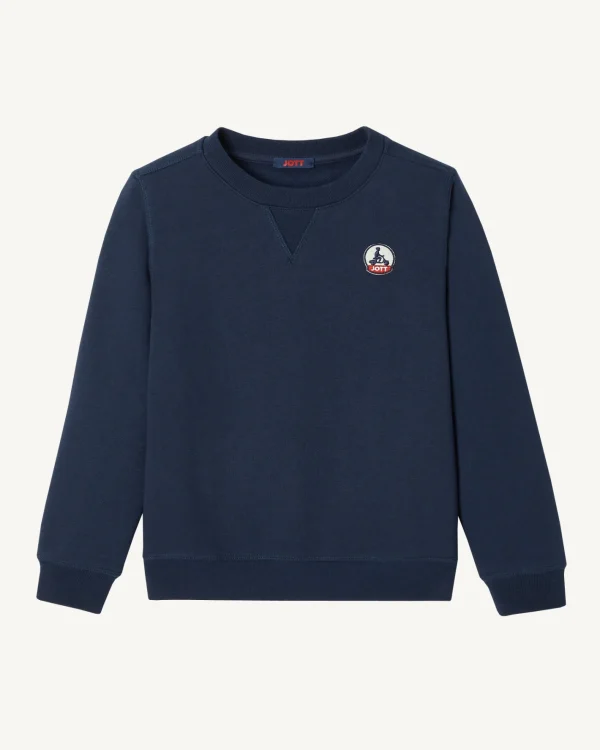 Shop Barcelos Kids Navy Organic Cotton Sweatshirt Kids Clothes