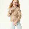 Discount Beige Lou Children'S Lightweight Down Jacket Kids Down Jackets