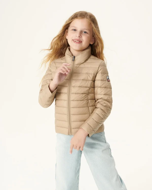 Discount Beige Lou Children'S Lightweight Down Jacket Kids Down Jackets