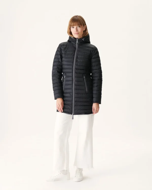 Shop Black Moscow Reversible Down Jacket Women Down Jackets & Jackets