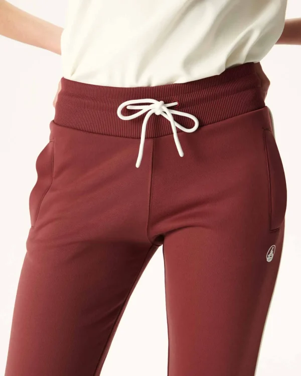 Best Sale Burgundy Technical Jersey Joggers Ingrina Women Clothes