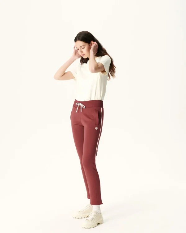 Best Sale Burgundy Technical Jersey Joggers Ingrina Women Clothes