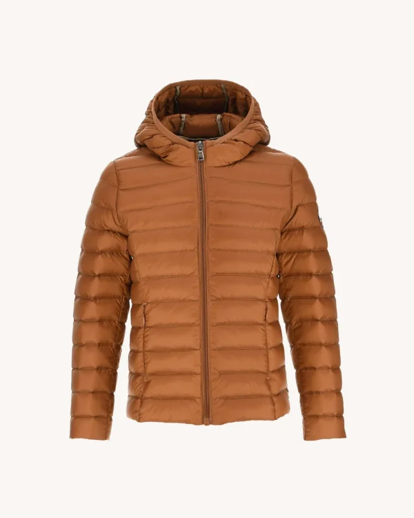 Discount Caramel Carla Children'S Lightweight Hooded Down Jacket Kids Down Jackets