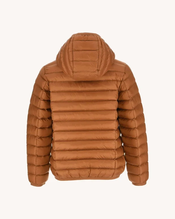 Outlet Caramel Hugo Children'S Lightweight Hooded Down Jacket Kids Down Jackets