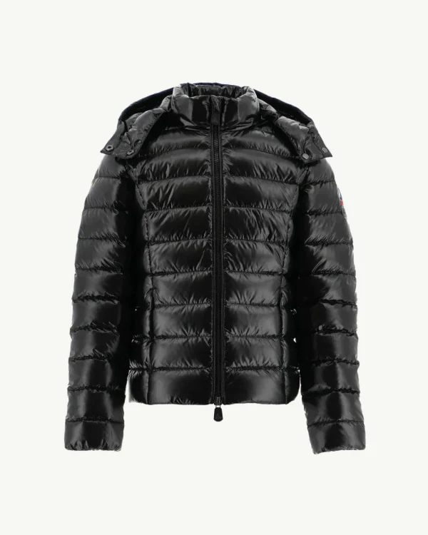 Cheap Children'S Grand Froid Black Opal Lacquered Hooded Down Jacket Kids Down Jackets