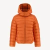 Cheap Children'S Hooded Down Jacket Grand Cold Orange Gold Kids Down Jackets