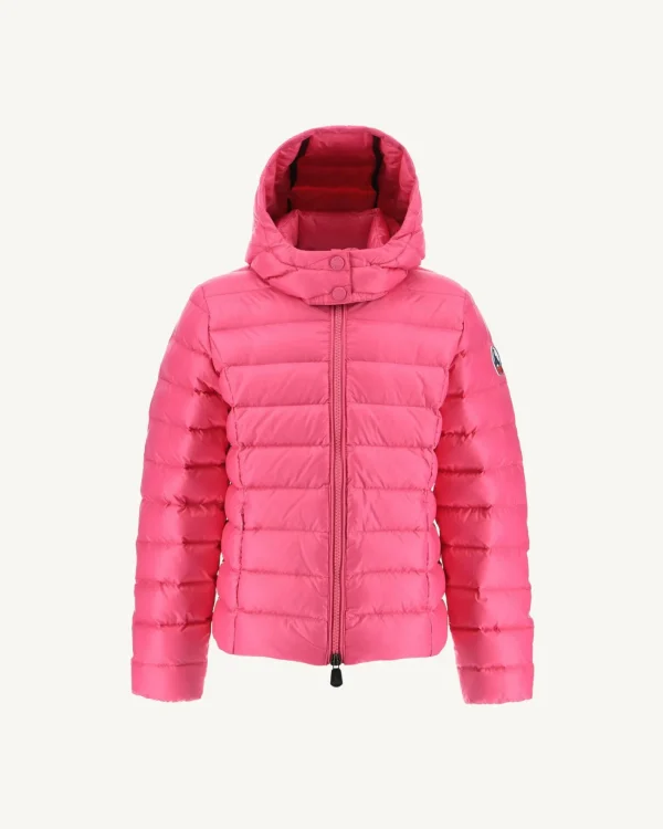 Fashion Children'S Hooded Down Jacket Grand Cold Pink Opal Kids Down Jackets