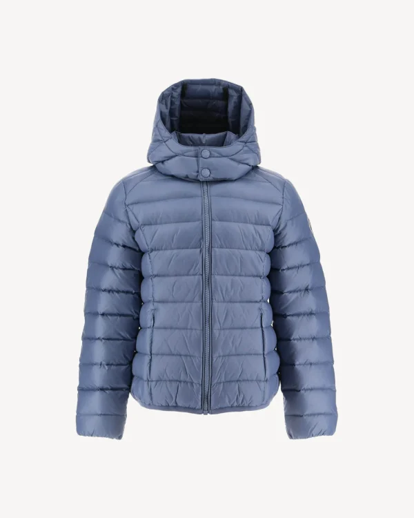 Fashion Children'S Hooded Down Jacket Grand Froid Washed Blue Gold Kids Down Jackets