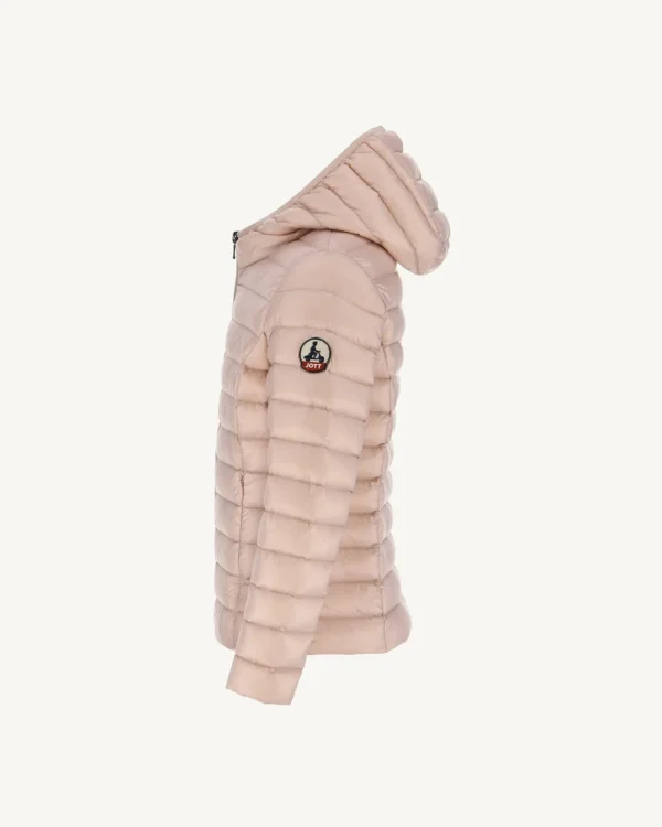 Hot Children'S Light Hooded Down Jacket Pale Pink Carla Kids Down Jackets