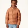 Sale Children'S Lightweight Hooded Down Jacket Camel Hugo Kids Down Jackets