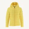 Cheap Children'S Lightweight Hooded Down Jacket Light Yellow Carla Kids Down Jackets