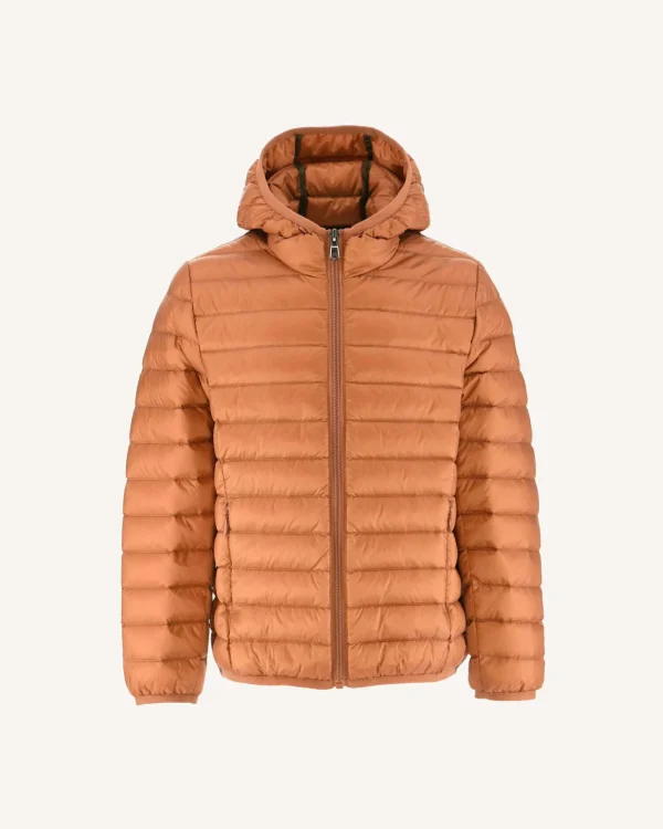 Sale Children'S Lightweight Hooded Down Jacket Camel Hugo Kids Down Jackets