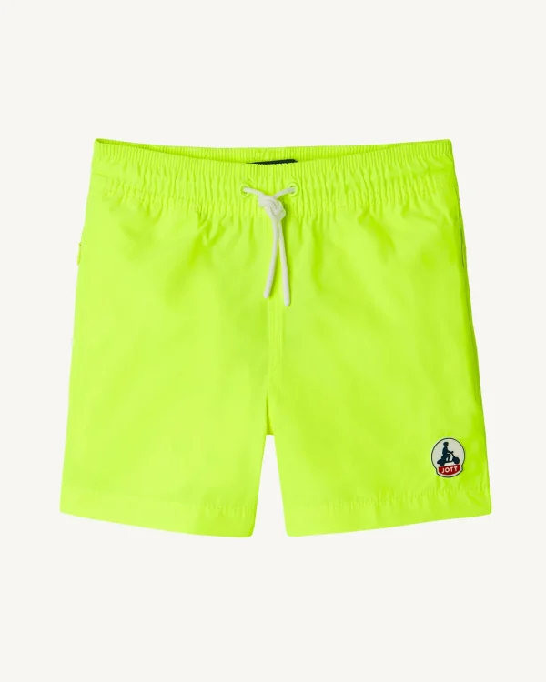 Clearance Children'S Neon Yellow Swim Shorts Cassis Kids Clothes