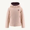 Flash Sale Children'S Reversible Hooded Down Jacket Pale Pink/Aubergine Zurich Kids Down Jackets