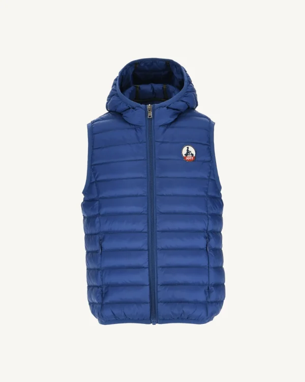 Cheap Children'S Sleeveless Down Jacket Dark Denim Djam Kids Down Jackets