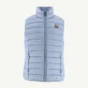 Flash Sale Children'S Sleeveless Down Jacket Light Blue Zoe Kids Down Jackets