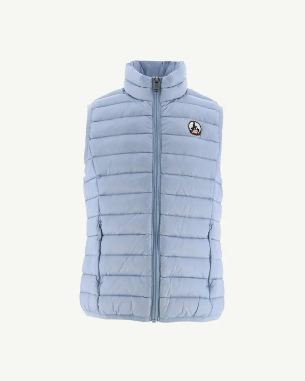 Flash Sale Children'S Sleeveless Down Jacket Light Blue Zoe Kids Down Jackets