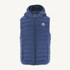 Online Children'S Sleeveless Down Jacket Dark Denim Djam Kids Down Jackets